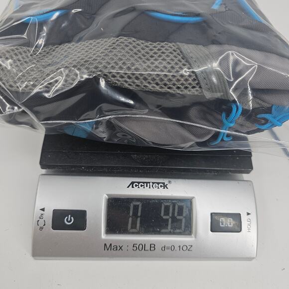 High Sierra for Leed's Pack-N-Go Sport Backpack Black & Gray Hiking Gorpcore 18L - Picture 12 of 12